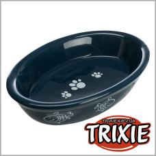 Trixie овальна керамічна миска для котів 0,2 л 15 × 10 см 24495
