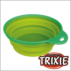 Trixie дорожня миска для собак і котів із термопластичної гуми 0,5 л 25017