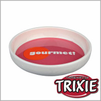 Trixie керамічна миска для собак з рослинним текстурним принтом 0,3 л Ø12 см 25086