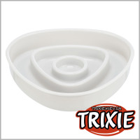 Trixie миска для повільного годування сіра 0,35 л Ø18 см 25191