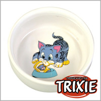 Trixie керамічна миска для котів 0,3 л Ø11 см 4009