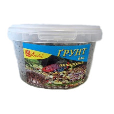 Ґрунт для акваріума білий/чорний 1 кг арт. СОВ-016