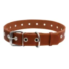 CoLLaR нашийник безрозмірний шкіряний коричневий 35 × 690 мм 02956