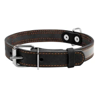 CoLLaR нашийник зі світловідбивною стрічкою чорний 35 мм 48–63 см 02981