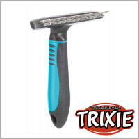 Гребінець-граблі Trixie дворядний для собак 10×15 см арт. 23783