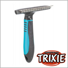 Гребінець-граблі Trixie дворядний для собак 10×15 см арт. 23783