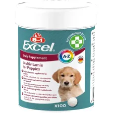 8in1 Excel Multi Vitamin Puppy кормова добавка для цуценят 100 таблеток