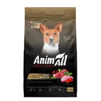 AnimAll 12 кг сухий корм для собак середніх порід з індичкою та ягням 178611