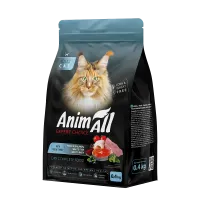 AnimAll 400 г корм для котів з лососем, білою рибою та індичкою 178602