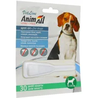 AnimAll краплі від бліх кліщів вошей для собак 10-20 кг 60883