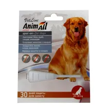 AnimAll краплі від бліх кліщів вошей для собак 20-30 кг 60884