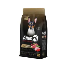 AnimAll сухий корм для дорослих собак малих порід з індичкою та ягням 700 г