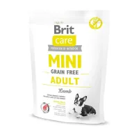 Корм Brit Care GF Mini Lamb сухий для собак міні порід з ягням 400 г арт.170771/520114