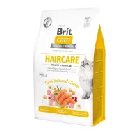 Корм Brit Care Haircare Healthy & Shiny Coat сухий для котів здоров'я шкіри та шерсті 400 г арт.171307