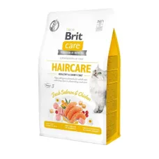 Корм Brit Care Haircare Healthy & Shiny Coat сухий для котів здоров'я шкіри та шерсті 400 г арт.171307