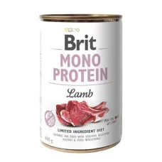 Корм Brit Care Monoprotein Lamb вологий для собак з ягням 400 г арт.100058/529773