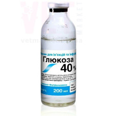 Глюкоза 40% O.L.KAR розчин для ін'єкцій 200 мл