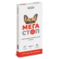 Краплі на холку ProVET Мега Стоп для собак 4–10 кг