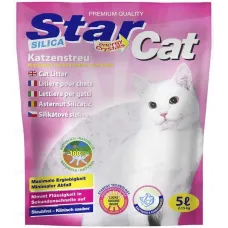Силікагелевий наповнювач Star Cat для котів 5 л