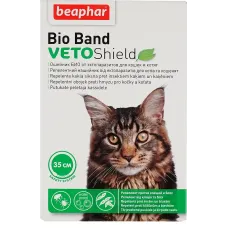 Нашийник Beaphar Bio Collar 10664 від бліх, кліщів і комарів для котів 35 см