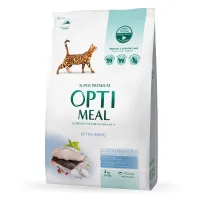 OPTI MEAL 4 кг сухий корм для дорослих котів з куркою