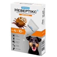 Суперіум Невертікс краплі від кліщів для собак 4–10 кг