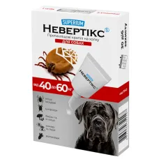 Суперіум Невертікс краплі від кліщів для собак 40–60 кг
